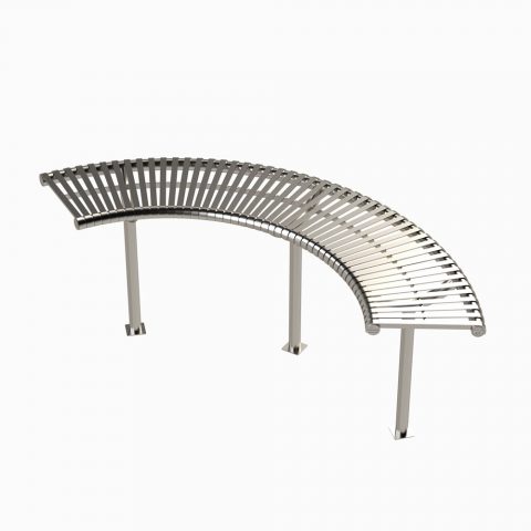 Curved bench image